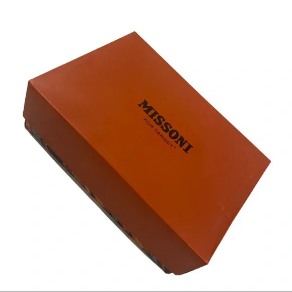 MISSONI For Target Womens Suede Pump Zig-Zag Black Brown Tan Size 7.5 Heels - Picture 4 of 9